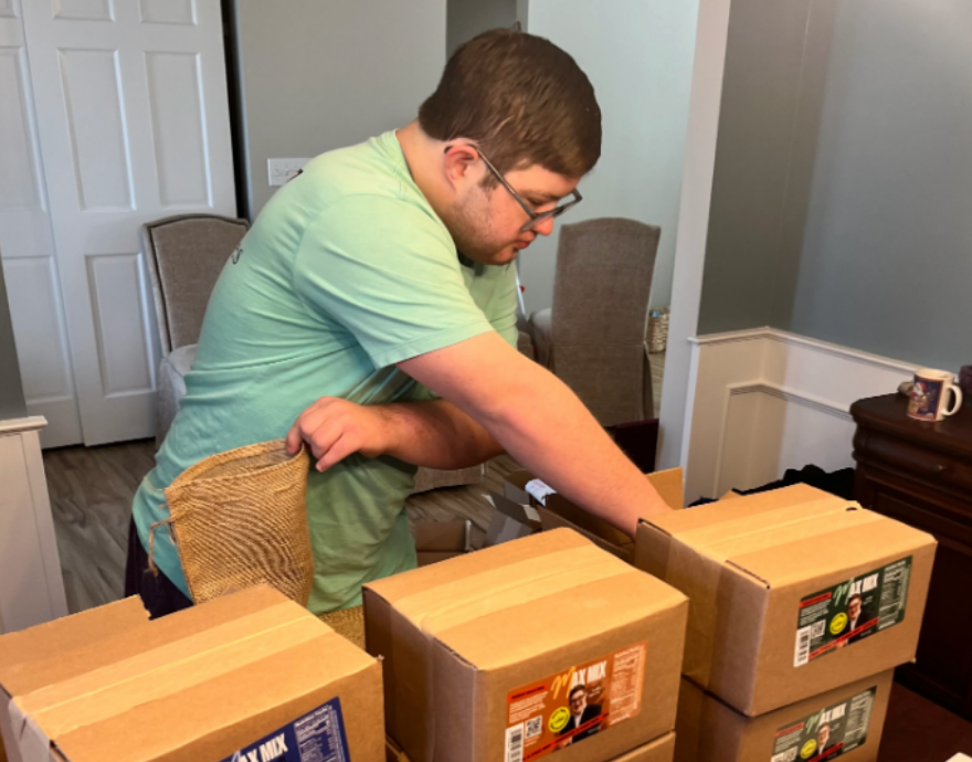 A picture of Max unboxing packages of Max Mix Spice Mixes.